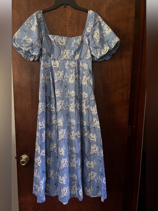 Hill House Home Dresses & Skirts - NWT RARE Hill House Home x Diane Hill Blue Chinoiserie Dress, Size Small